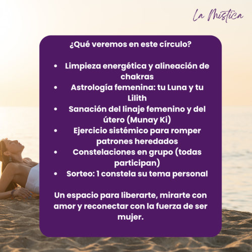 AGOTADO - Volver a Florecer Círculo de Mujeres – Miami - Imagen 3