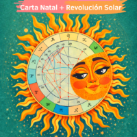 AGOTADO HASTA MARZO - Carta Natal + Revolución Solar